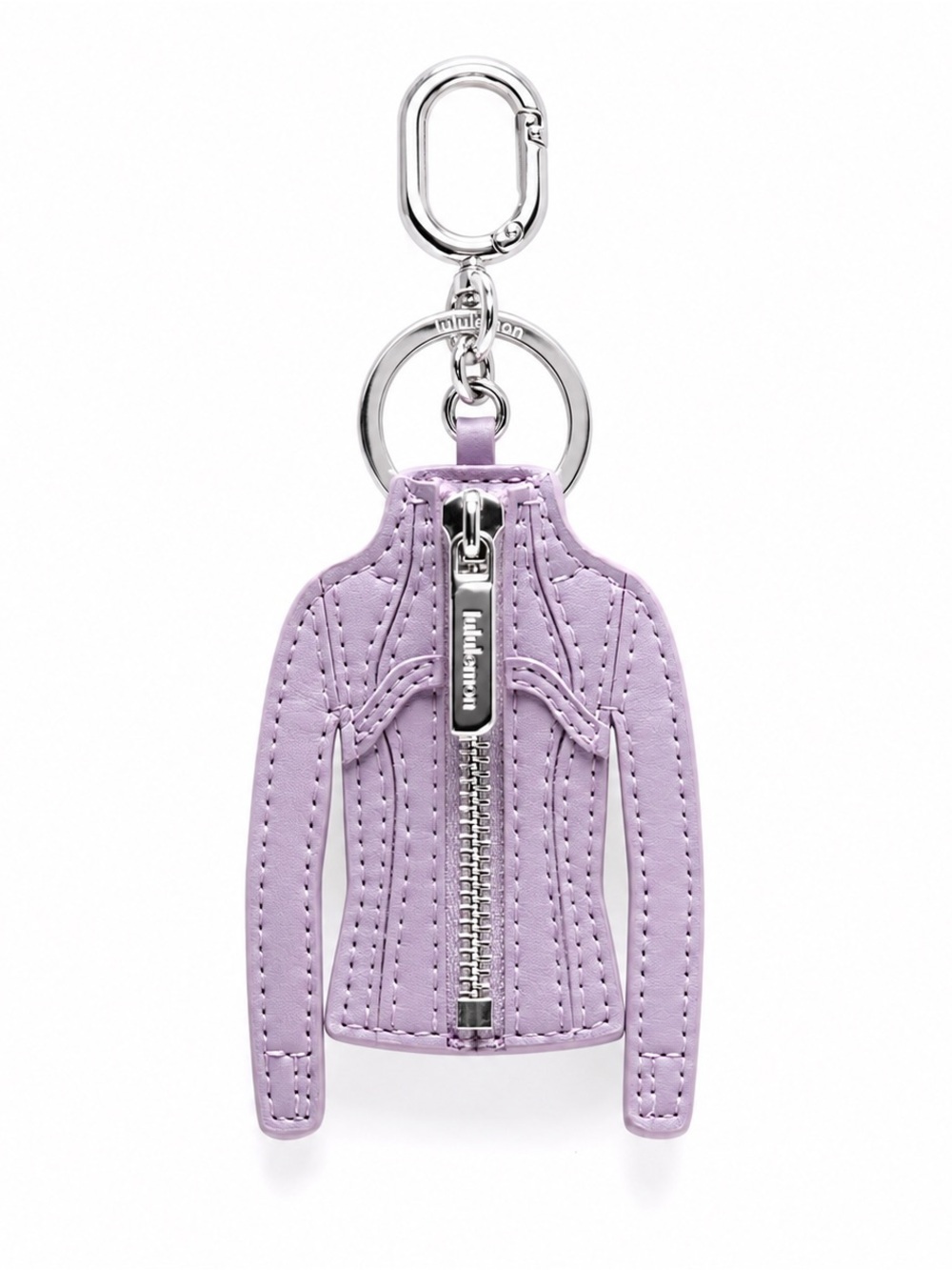 Lululemon Define Jacket Keychain Lavender NWT w/ Red Gift Pouch 💜🔑